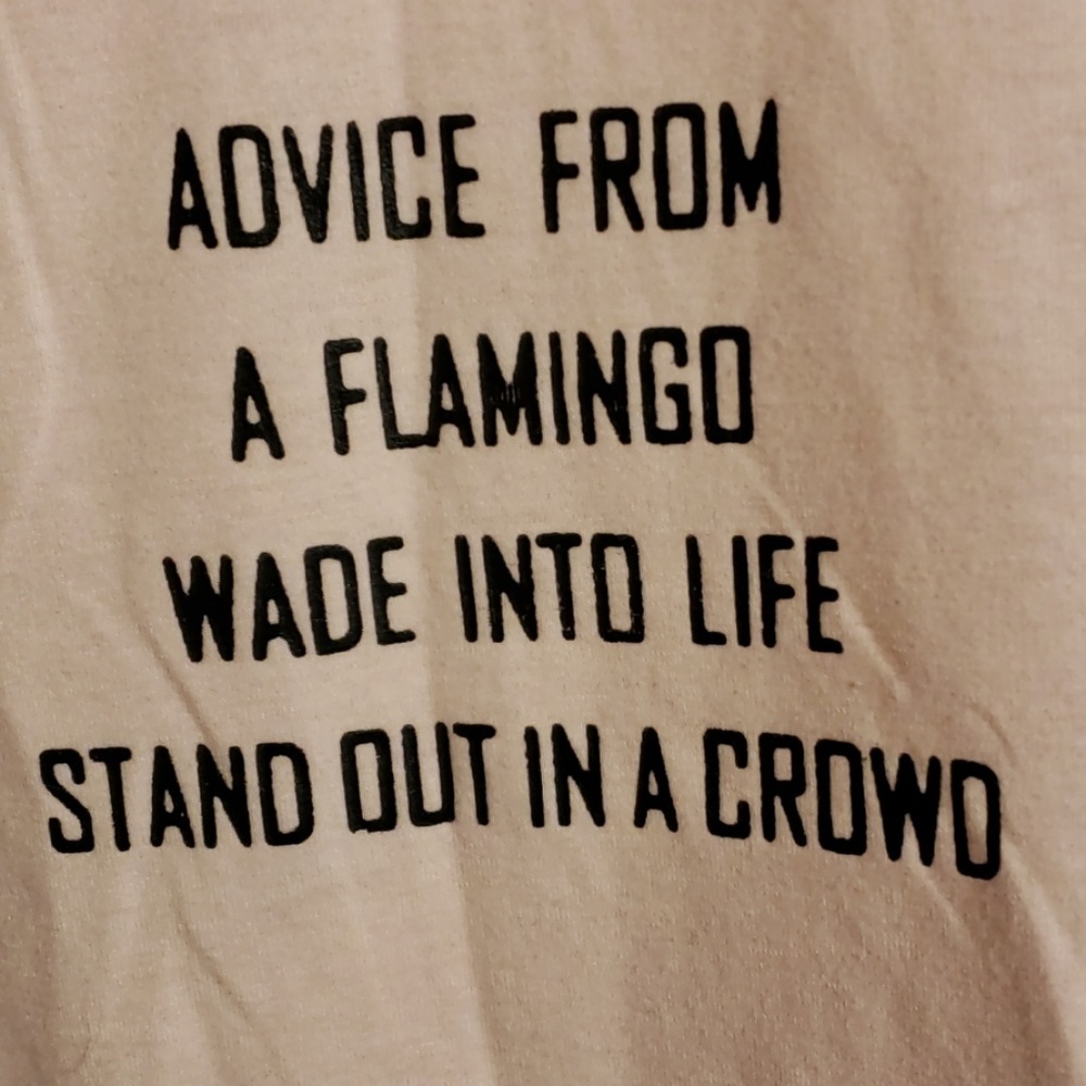 Flamingo tshirt - Picture 3 of 5